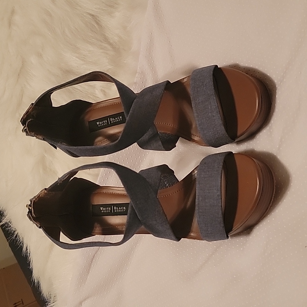 White House Black Market wedges